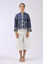 Veste manches longues Yacithe Marine